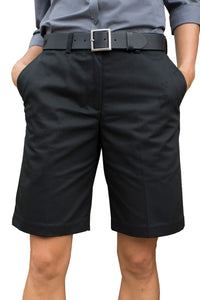 Edwards Ladies' Flat Front Short - Coal