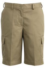 Load image into Gallery viewer, Edwards 00 Ladies&#39; Utility Chino Cargo Short - Tan