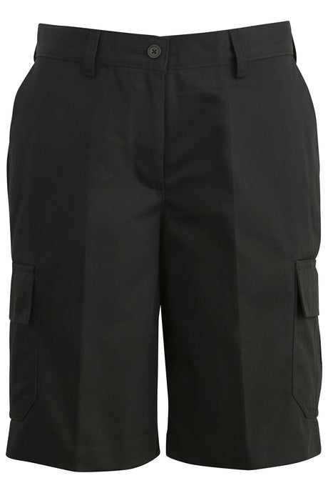 Edwards 00 Ladies' Utility Chino Cargo Short - Black