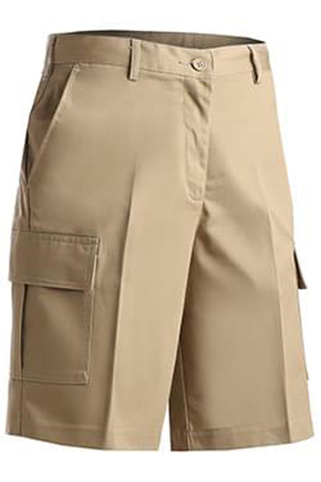 Edwards 0 Ladies' Blended Chino Cargo Short - Tan