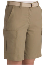 Load image into Gallery viewer, Edwards Ladies&#39; Blended Chino Cargo Short - Black