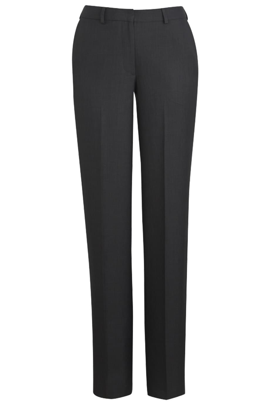 Ladies' Steel Grey Synergy Dress Pant (With Belt Loops)