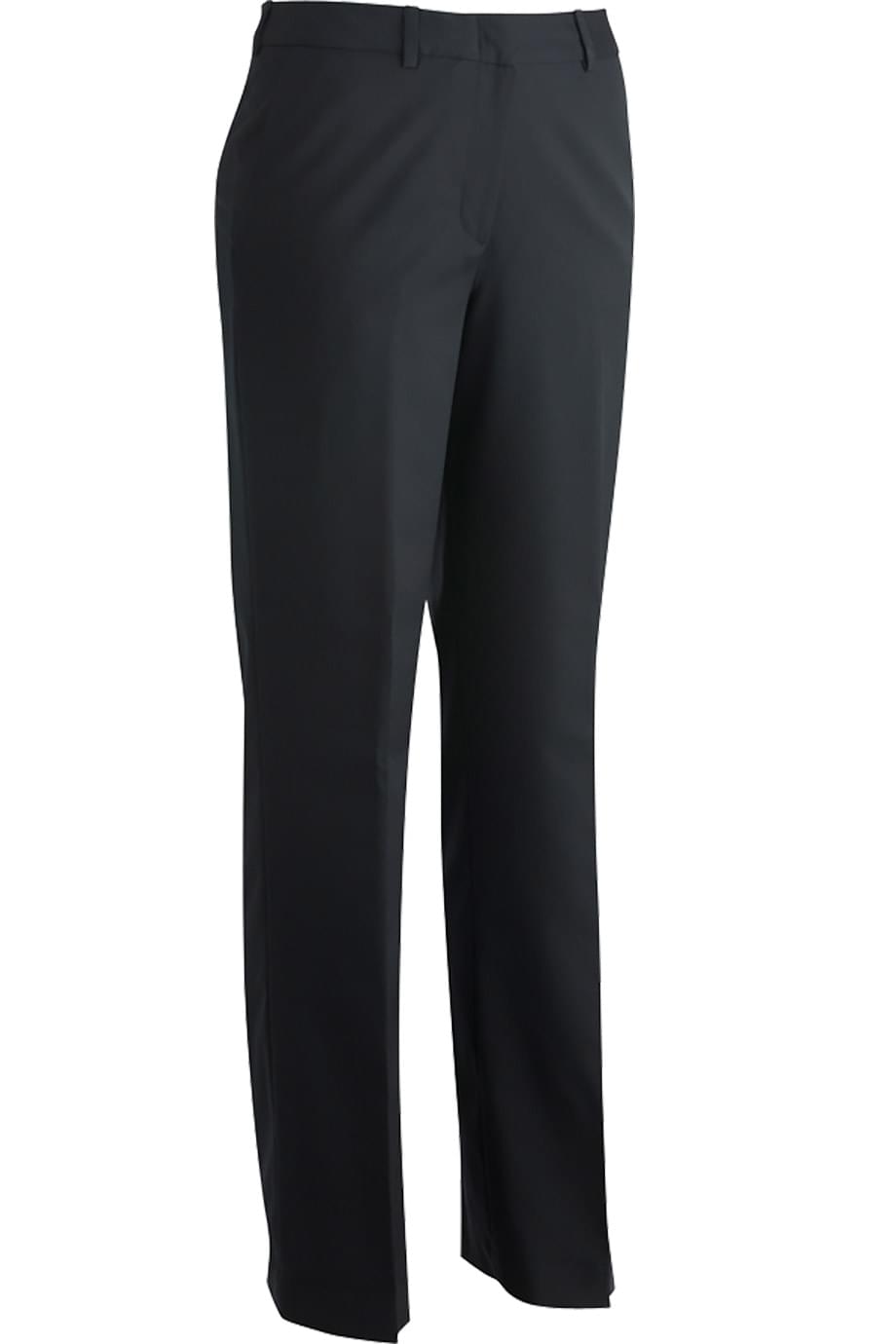 Edwards 8530 Ladies Redwood & Ross Flat Front Dress Pant - Black Onyx - 26 UL Edwards 8530 Ladies Redwood & Ross Flat Front Dress Pant - Black Onyx - 26 UL