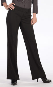 Edwards Ladies' Black Hospitality Flat Front Pant