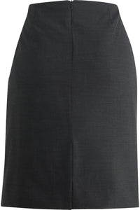 Ladies' Russel Straight Skirt - Charcoal Marl