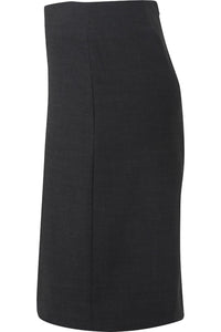 Ladies' Russel Straight Skirt - Charcoal Marl