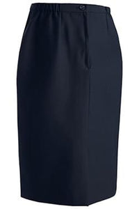 Edwards Ladies' Polyester Skirt (2 Pockets) - Dark Navy