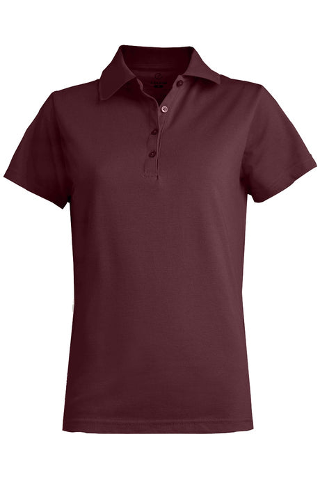 Edwards Ladies' Pique Polo - Burgundy