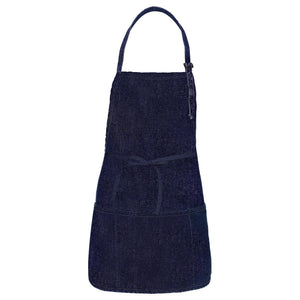 Fame Pre-Washed Denim Bib Adjustable Apron (3 Pockets)