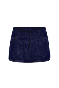Fame Pre-Washed Denim Waist Apron (3 Pockets)