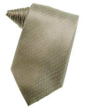 Load image into Gallery viewer, Cardi Self Tie Bamboo Herringbone Necktie