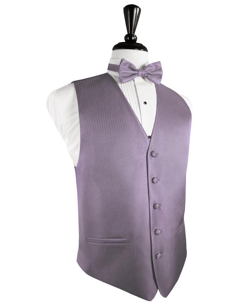 Cardi Heather Herringbone Tuxedo Vest