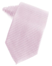 Load image into Gallery viewer, Cardi Self Tie Pink Herringbone Necktie