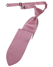 Load image into Gallery viewer, Cardi Pre-Tied Rose Herringbone Necktie