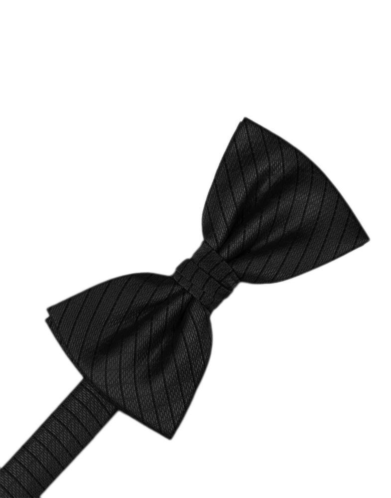 Cardi Pre-Tied Black Palermo Bow Tie