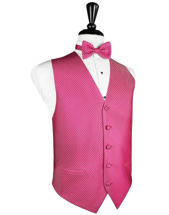 Cardi Fuchsia Palermo Tuxedo Vest