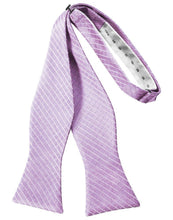 Load image into Gallery viewer, Cardi Self Tie Lavender Palermo Bow Tie