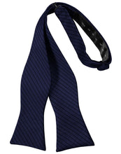 Load image into Gallery viewer, Cardi Self Tie Navy Palermo Bow Tie