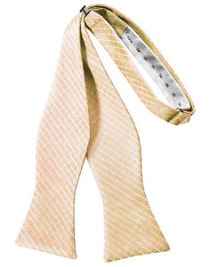 Cardi Self Tie Peach Palermo Bow Tie