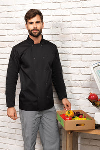 Artisan Collection by Reprime Chef's Long Sleeve Stud Coat