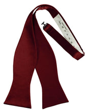 Load image into Gallery viewer, Cardi Self Tie Apple Luxury Satin Bow Tie