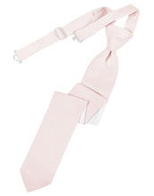 Load image into Gallery viewer, Cardi Pre-Tied Blush Luxury Satin Skinny Necktie