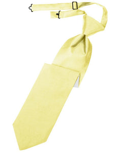Cardi Pre-Tied Canary Luxury Satin Necktie