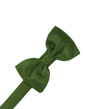 Load image into Gallery viewer, Cardi Pre-Tied Clover Luxury Satin Bow Tie