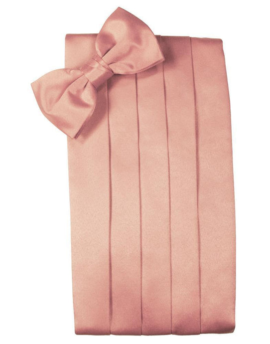 Cardi Coral Luxury Satin Cummerbund