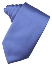 Load image into Gallery viewer, Cardi Cornflower Luxury Satin Necktie