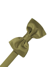 Load image into Gallery viewer, Cardi Pre-Tied Fern Luxury Satin Bow Tie