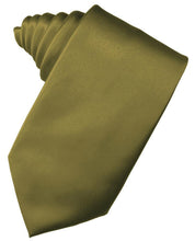 Load image into Gallery viewer, Cardi Self Tie Fern Luxury Satin Necktie