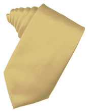 Load image into Gallery viewer, Cardi Self Tie Harvest Maize Luxury Satin Necktie