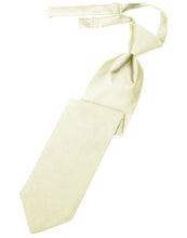 Load image into Gallery viewer, Cardi Pre-Tied Ivory Luxury Satin Necktie