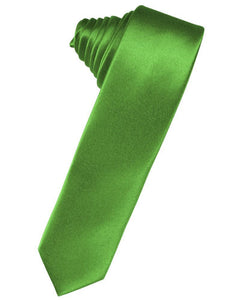 Cardi Self Tie Kelly Luxury Satin Skinny Necktie