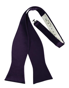 Cardi Self Tie Lapis Luxury Satin Bow Tie
