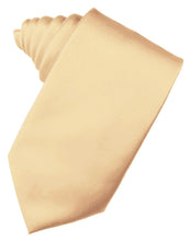 Load image into Gallery viewer, Cardi Peach Luxury Satin Necktie