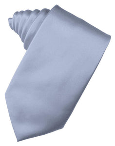 Cardi Self Tie Periwinkle Luxury Satin Necktie
