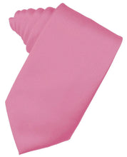 Load image into Gallery viewer, Cardi Rose Petal Luxury Satin Necktie