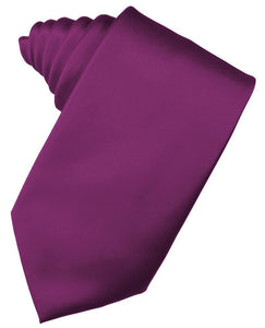 Cardi Self Tie Sangria Luxury Satin Necktie