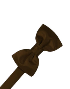 Cardi Truffle Luxury Satin Bow Tie