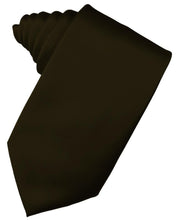Load image into Gallery viewer, Cardi Self Tie Truffle Luxury Satin Necktie