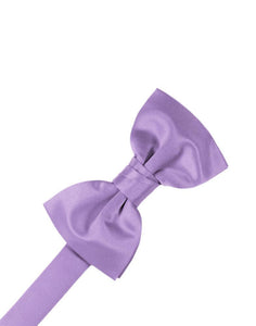 Cardi Pre-Tied Wisteria Luxury Satin Bow Tie