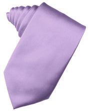 Load image into Gallery viewer, Cardi Wisteria Luxury Satin Necktie