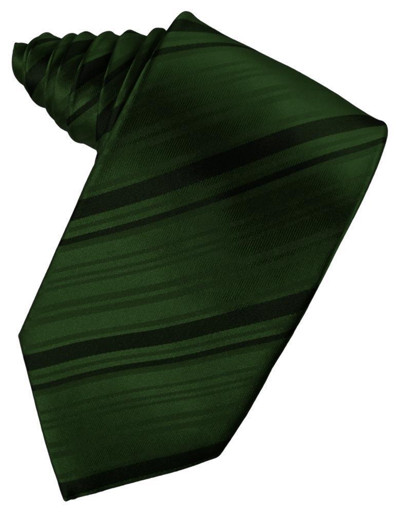 Cardi Self Tie Holly Striped Satin Necktie
