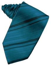 Load image into Gallery viewer, Cardi Self Tie Oasis Striped Satin Necktie