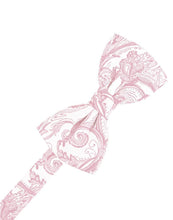 Load image into Gallery viewer, Cardi Pre-Tied Blush Tapestry Bow Tie