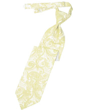Load image into Gallery viewer, Cardi Pre-Tied Canary Tapestry Necktie