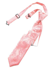 Load image into Gallery viewer, Cardi Pre-Tied Coral Reef Tapestry Skinny Necktie
