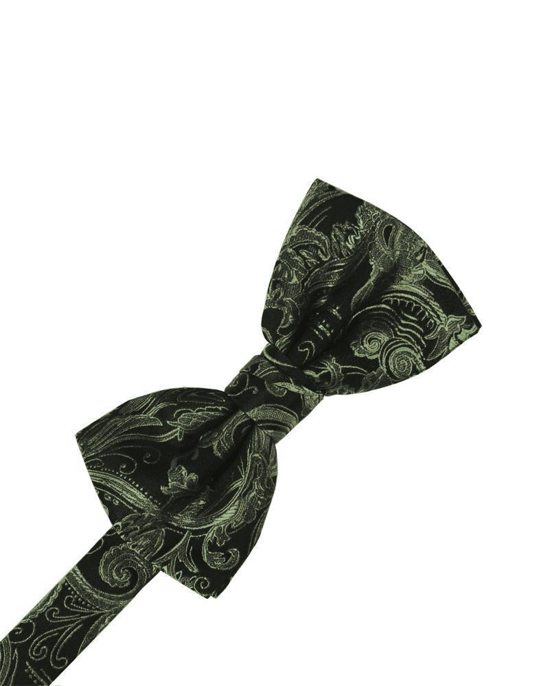 Cardi Pre-Tied Fern Tapestry Bow Tie